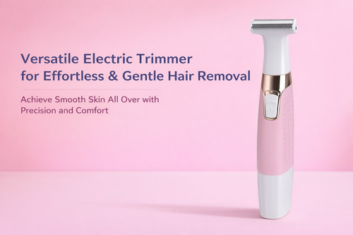 Electric Razors Shavers for Women, Trimmer 5 in 1 Wet/Dry